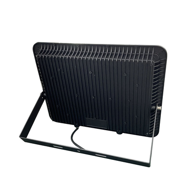 Black White Body Ultra Thin LED Flood Light 300W IP66 Aluminum For Tunnels