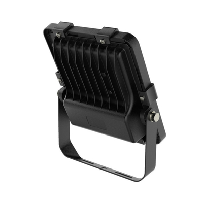 IP66 3000k 4000k 6500k 30 Watt LED Flood Lights Black Aluminum 6KV Surge Protection