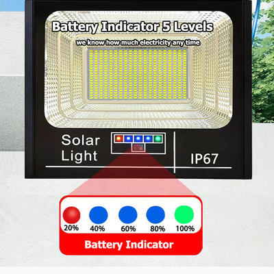 Smart Light Control LED Solar Lamp Aluminum Body For Outdoor Corners