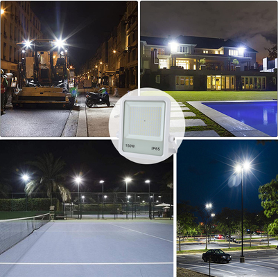 SMD2835 150 Watt LED Outdoor Flood Lights 22500lm Tempered Glass