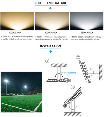 300W External LED Floodlights 242000-45000lm High Lumen 10%-90% Working Humidity