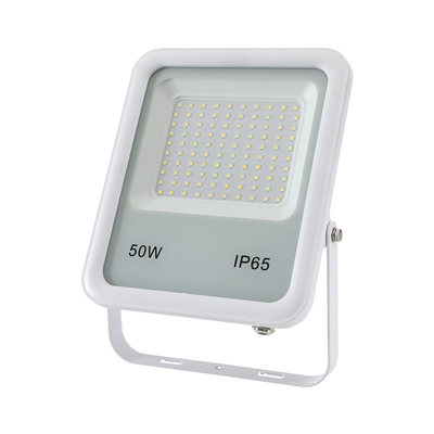 White Black Body 300w 150w 50w Outdoor LED Flood Lights With Anti Glare Reeded Glass